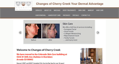 Desktop Screenshot of changesofcherrycreek.com